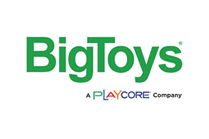 BigToys company logo, green text