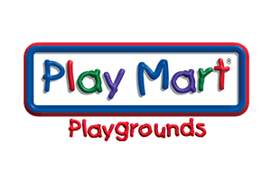 Play Mart logo with colorful text